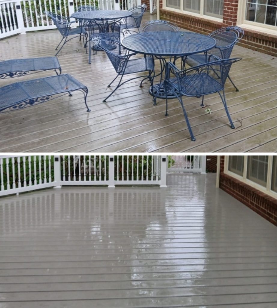 Deck Cleaning in Oakland County MI